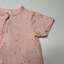 Load image into Gallery viewer, Girls Anko, stretchy floral zip romper, GUC, size 0,  