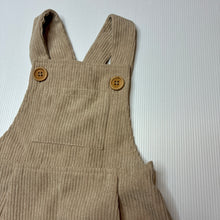 Load image into Gallery viewer, Unisex corduroy, overalls / shortalls, EUC, size 12 months,  