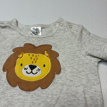 Load image into Gallery viewer, Unisex Anko, stretchy bodysuit / romper, lion, GUC, size 1,  