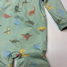 Load image into Gallery viewer, Unisex Dymples, long sleeve rashie suit, dinosaurs, EUC, size 00,  