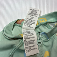 Load image into Gallery viewer, Unisex Dymples, long sleeve rashie suit, dinosaurs, EUC, size 00,  