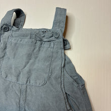 Load image into Gallery viewer, Unisex Zara, blue linen / viscose overalls / shortalls, GUC, size 1,  
