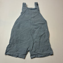 Load image into Gallery viewer, Unisex Zara, blue linen / viscose overalls / shortalls, GUC, size 1,  
