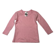 Load image into Gallery viewer, Girls Kids &amp; Co, pink waffle cotton long sleeve top, EUC, size 0,  