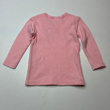 Load image into Gallery viewer, Girls Kids &amp; Co, pink waffle cotton long sleeve top, EUC, size 0,  