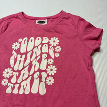 Load image into Gallery viewer, Girls Lily &amp; Dan, pink soft cotton tee / top, EUC, size 2,  