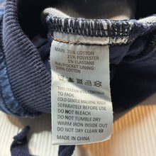 Load image into Gallery viewer, Unisex Bebe by Minihaha, stretch knit denim jeans, elasticated, EUC, size 000,  