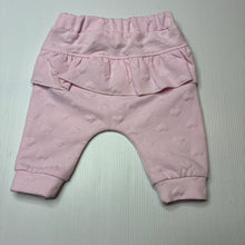 Load image into Gallery viewer, Girls Dymples, pink pants / bottoms, elasticated, EUC, size 000,  