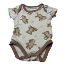 Load image into Gallery viewer, Unisex Baby Berry, soft cotton bodysuit / romper, bears, GUC, size 00,  