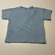 Load image into Gallery viewer, Boys Zara, blue cotton henley tee / top, FUC, size 1,  