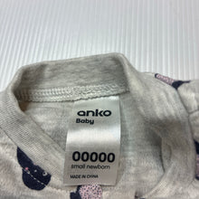 Load image into Gallery viewer, Girls Anko, soft feel zip coverall / romper, penguins, EUC, size 00000,  