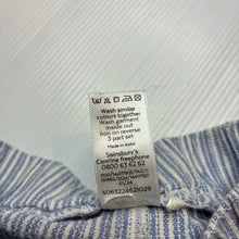 Load image into Gallery viewer, Unisex Tu, striped cotton shorts, elasticated, EUC, size 00,  