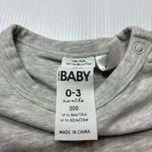 Load image into Gallery viewer, Unisex Cotton On, soft feel stretchy bodysuit / romper, GUC, size 000,  