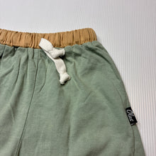 Load image into Gallery viewer, Unisex Olas Mini, soft cotton shorts, elasticated, GUC, size 2,  