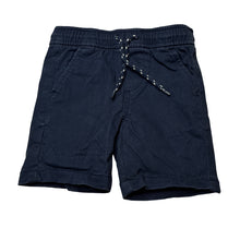 Load image into Gallery viewer, Boys Anko, navy stretch cotton shorts, elasticated, EUC, size 2,  