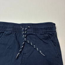 Load image into Gallery viewer, Boys Anko, navy stretch cotton shorts, elasticated, EUC, size 2,  
