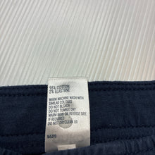 Load image into Gallery viewer, Boys Anko, navy stretch cotton shorts, elasticated, EUC, size 2,  