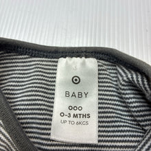 Load image into Gallery viewer, Unisex Target, soft cotton bodysuit / romper, GUC, size 000,  