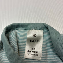 Load image into Gallery viewer, Unisex Target, striped soft cotton romper, GUC, size 00,  