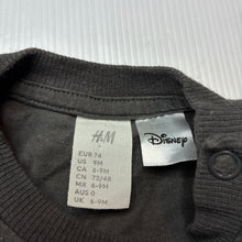 Load image into Gallery viewer, Unisex H&amp;M, Disney Lion King Simba cotton tee / top, EUC, size 0,  