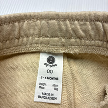 Load image into Gallery viewer, Unisex Dymples, soft cotton shorts, elasticated, EUC, size 00,  