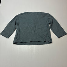 Load image into Gallery viewer, Boys Baby Berry, ribbed long sleeve stretchy henley top, GUC, size 0,  
