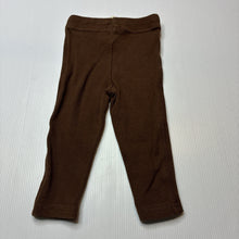 Load image into Gallery viewer, Unisex WITH LOVE FOR KIDS, ribbed leggings / bottoms, elasticated, GUC, size 00,  