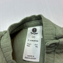 Load image into Gallery viewer, Unisex Dymples, ribbed stretchy tee / top, EUC, size 00,  