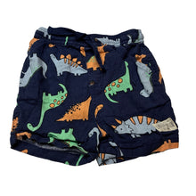 Load image into Gallery viewer, Boys Dymples, linen / viscose shorts, elasticated, dinosaurs, FUC, size 1,  