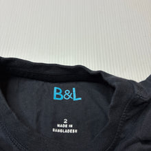 Load image into Gallery viewer, Boys B&amp;L, cotton tee / top, EUC, size 2,  