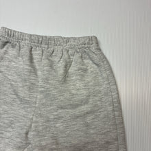 Load image into Gallery viewer, Unisex LILA &amp; JACK, grey marle fleece lined track pants, elasticated, FUC, size 2,  