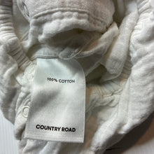 Load image into Gallery viewer, Unisex Country Road, lightweight crinkle cotton romper, FUC, size 00,  