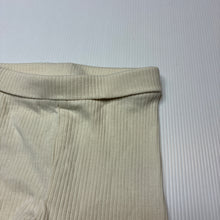 Load image into Gallery viewer, Unisex Peter Alexander, ribbed organic cotton blend leggings / bottoms, EUC, size 000,  
