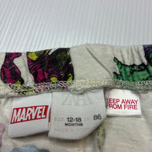 Load image into Gallery viewer, Boys Zara, Marvel superhero cotton pyjama shorts, FUC, size 1,  