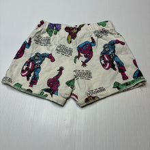 Load image into Gallery viewer, Boys Zara, Marvel superhero cotton pyjama shorts, FUC, size 1,  