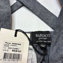 Load image into Gallery viewer, Boys Bardot Junior, chambray cotton suspender shorts, elasticated, NEW, size 2,  