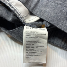 Load image into Gallery viewer, Boys Bardot Junior, chambray cotton suspender shorts, elasticated, NEW, size 2,  