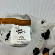 Load image into Gallery viewer, Unisex Baby Berry, lightweight cotton tee / top, EUC, size 0000,  