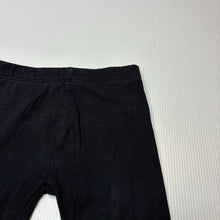 Load image into Gallery viewer, Girls Dymples, black stretchy leggings / bottoms, GUC, size 1,  