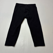 Load image into Gallery viewer, Girls Dymples, black stretchy leggings / bottoms, GUC, size 1,  