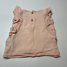 Load image into Gallery viewer, Girls PL:Baby, pink crinkle cotton top, GUC, size 2,  