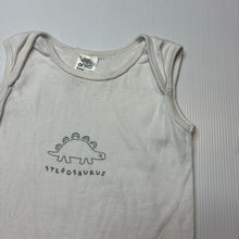 Load image into Gallery viewer, Unisex Anko, cotton singletsuit / romper, dinosaur, GUC, size 2,  