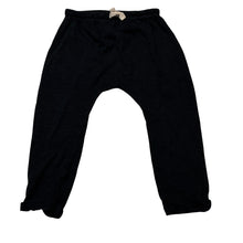 Load image into Gallery viewer, Unisex Dymples, black lightweight organic cotton pants / bottoms, GUC, size 2,  