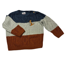 Load image into Gallery viewer, Boys Sprout, soft feel knitted sweater / jumper, kangaroo, GUC, size 1,  