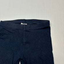 Load image into Gallery viewer, Girls Anko, navy stretchy leggings / bottoms, GUC, size 1,  