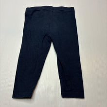 Load image into Gallery viewer, Girls Anko, navy stretchy leggings / bottoms, GUC, size 1,  