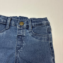 Load image into Gallery viewer, Unisex H&amp;M, lightweight stretch denim jeans, adjustable, Inside leg: 25.5cm, GUC, size 1,  