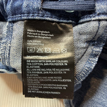 Load image into Gallery viewer, Unisex H&amp;M, lightweight stretch denim jeans, adjustable, Inside leg: 25.5cm, GUC, size 1,  