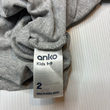 Load image into Gallery viewer, Boys Anko, soft feel long sleeve tee / top, skateboards, GUC, size 2,  