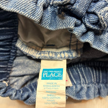Load image into Gallery viewer, Girls The Children's Place, blue denim shorts, elasticated, EUC, size 2,  